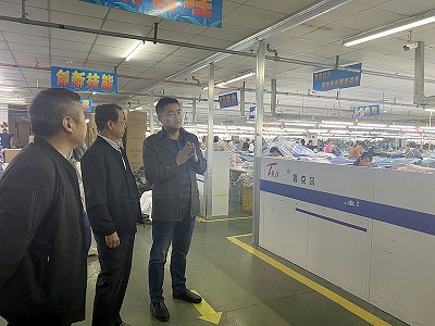 安徽省經(jīng)理人聯(lián)合會高級顧問李磊一行來星星調(diào)研
